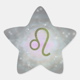 Pick Colour Leo Zodiac Astrological Sign Star Sticker