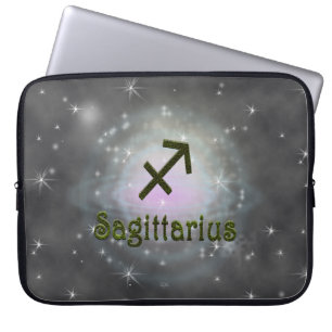 Pick Colour Sagittarius Zodiac Astrological Sign Laptop Sleeve