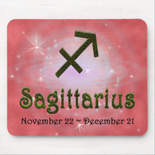 Pick Colour Sagittarius Zodiac Astrological Sign Mouse Pad