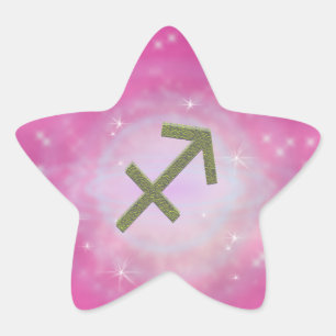 Pick Colour Sagittarius Zodiac Astrological Sign Star Sticker