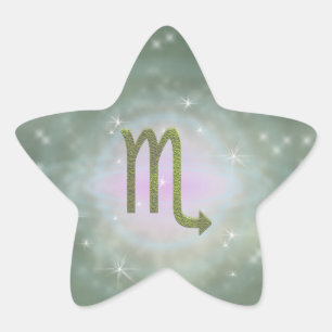 Pick Colour Scorpio Zodiac Astrological Sign Star Sticker
