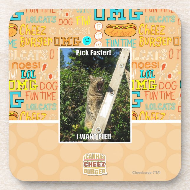 Pick Faster! Coaster (Front)