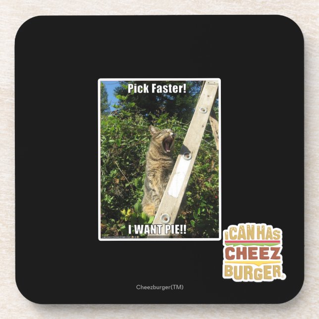 Pick Faster! Coaster (Front)