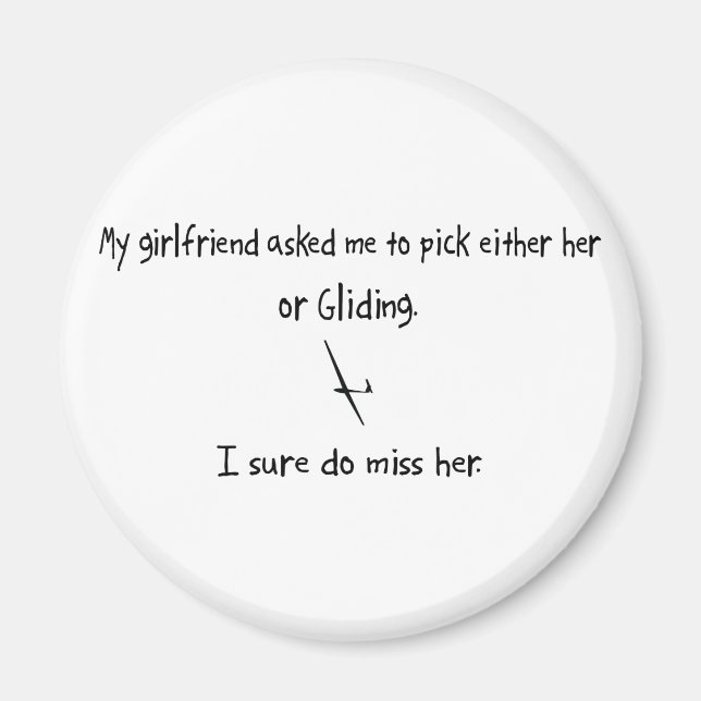 Pick Girlfriend or Gliding Magnet (Front)