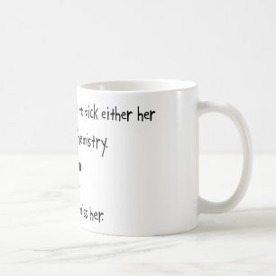 Pick Girlfriend or Polymer Chemistry Coffee Mug