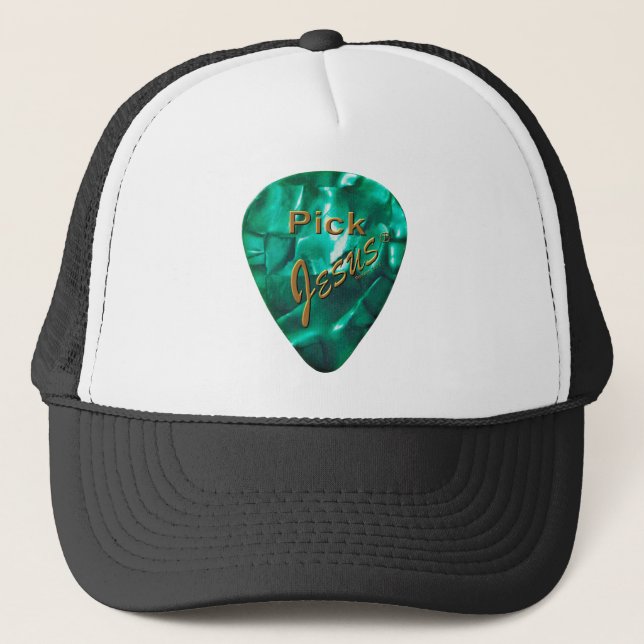 Pick Jesus Trucker Hat (Front)