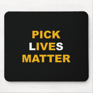 Pick Lives Sticker Sticker Mouse Pad