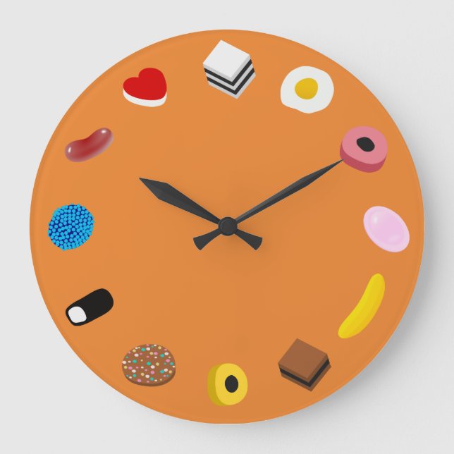 Pick & Mix Large Clock (Front)