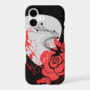 Pick, swallow, blood & rose