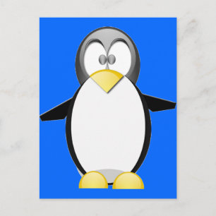 Pick Up A Penquin Postcard