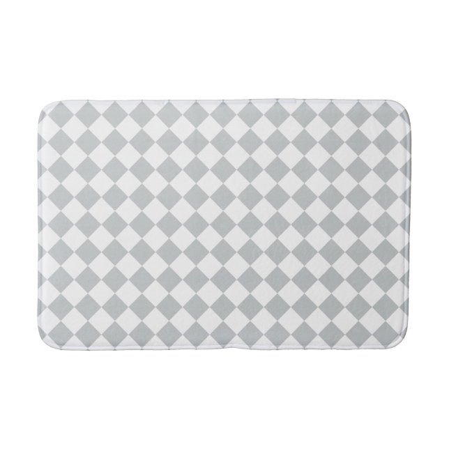 Pick your checkers colour Easily Customise This Bath Mat (Front)