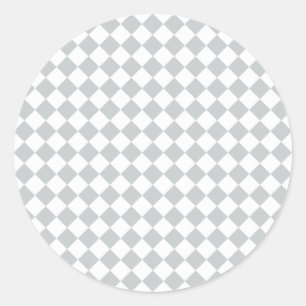 Pick your checkers colour Easily Customise This Classic Round Sticker