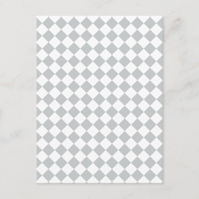 Pick your checkers colour Easily Customise This Postcard (Front)