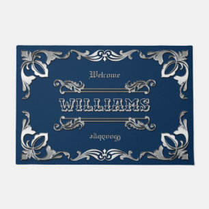 Pick Your Colour Classic Book Cover Silver Doormat