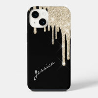 Pick Your Colour Star Sparkle Silver Glitter Drips