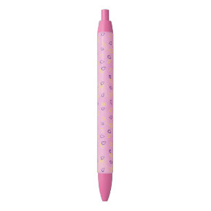 Pick your leaf colour pink and purple pens