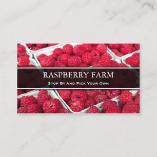 Pick Your Own Raspberry, Business Card