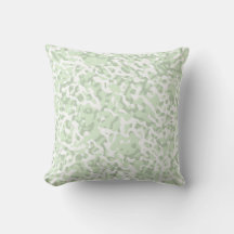 Pick Your Pastel Colour Marble Look Throw Pillow 3
