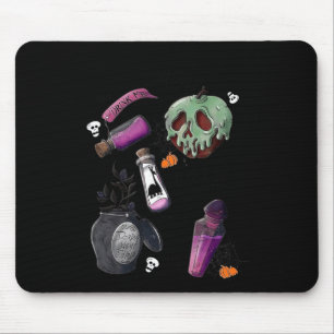 Pick Your Poison Drink Me Potion Halloween Mouse Pad