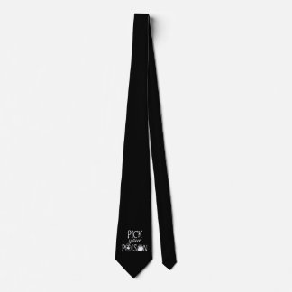 Pick Your Poison Halloween Apothecary Witch Themed Tie