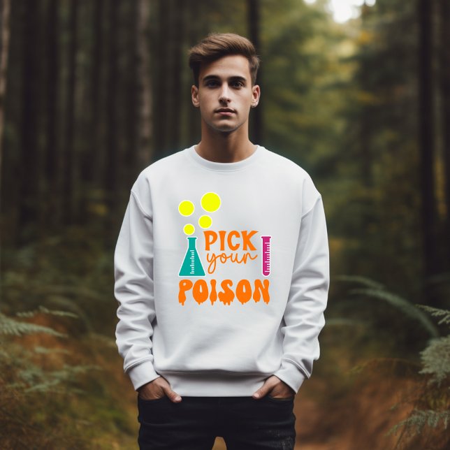 Pick Your Poison Halloween Treats Sweatshirt (Creator Uploaded)