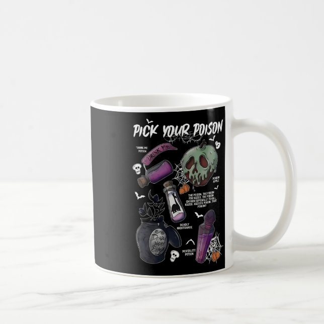 Pick Your Poison's Funny Drink Me Potion's Happy H Coffee Mug (Right)
