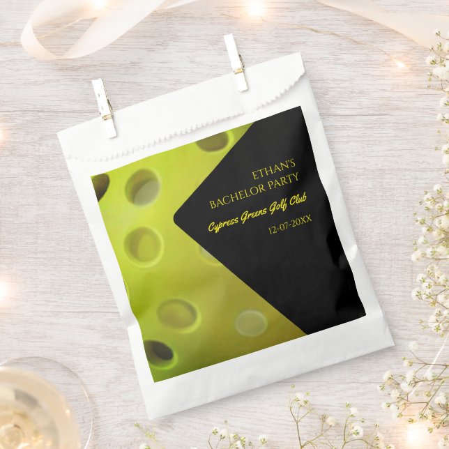 Pickeball birthday party bachelor party sport  favour bag (Clipped)