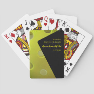 Pickeball birthday party bachelor party sport  playing cards