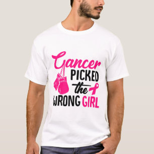 Picked The Wrong Girl Breast Cancer Awareness  T-Shirt