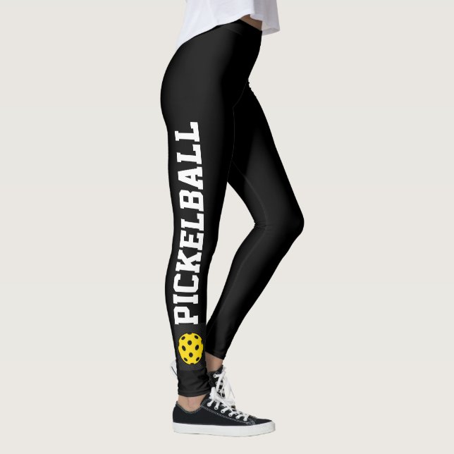 Pickelball Player Custom Personalised  Leggings (Right)