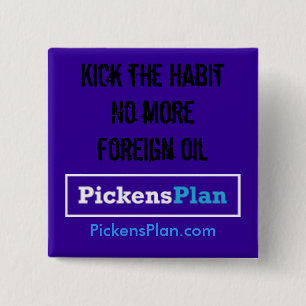 Pickens Plan 15 Cm Square Badge