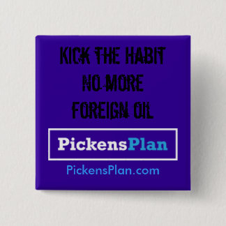 Pickens Plan 15 Cm Square Badge