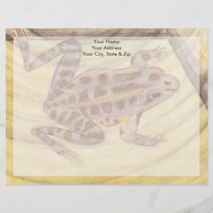 Pickerel Frog Custom Letterhead