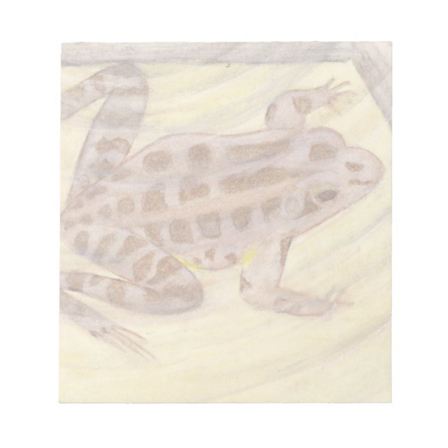 Pickerel Frog Notepad (Front)