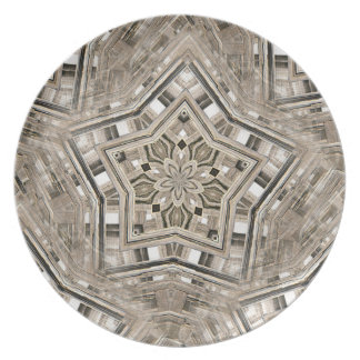 Picket Pentacles Plate