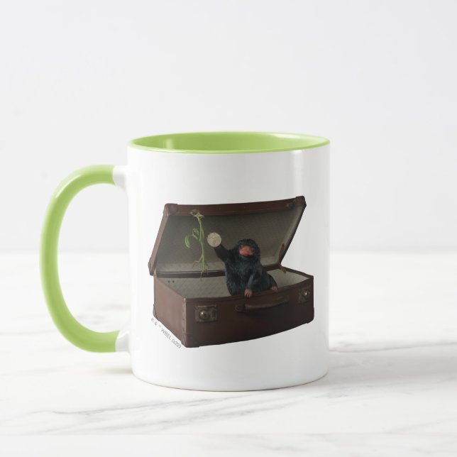 Pickett & Teddy in Briefcase Mug (Left)