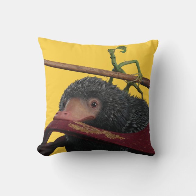 Pickett & Teddy With Wand and Tie Cushion (Front)