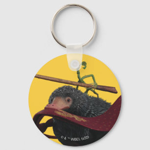 Pickett & Teddy With Wand and Tie Key Ring