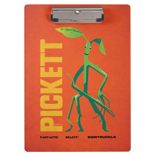 Pickett Vintage Graphic Clipboard (Front)