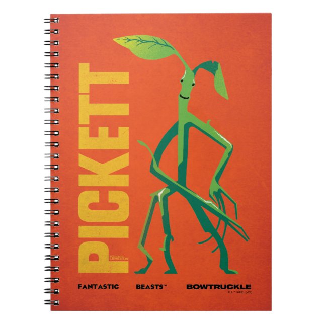 Pickett Vintage Graphic Notebook (Front)