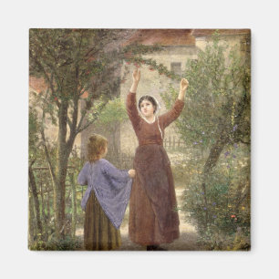 Picking Cherries Magnet