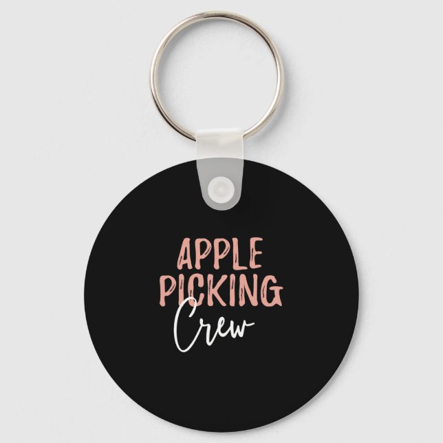 Picking Crew Apple Picking Outfit Apple Picking Se Key Ring (Front)