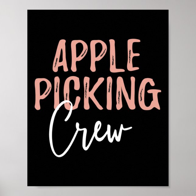 Picking Crew Apple Picking Outfit Apple Picking Se Poster (Front)