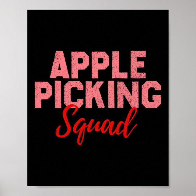 Picking Crew Apple Picking Outfit Apple Picking Se Poster (Front)