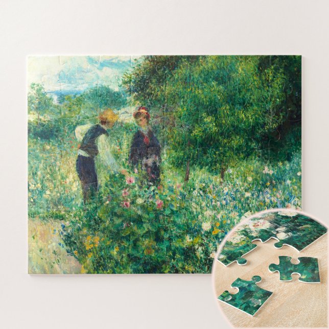 Picking Flowers by Auguste Renoir Jigsaw Puzzle (Creator Uploaded)
