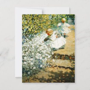 Picking Flowers Invitations