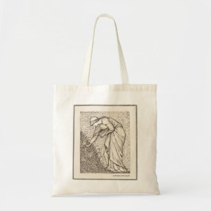 Picking Flowers Tote Bag
