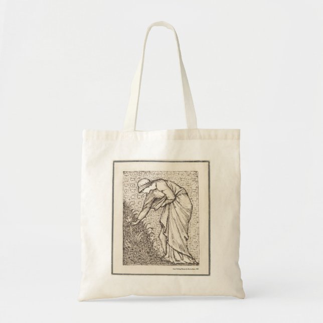Picking Flowers Tote Bag (Front)