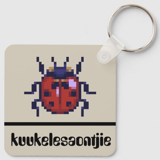 pickle-aontjade pixel art key ring (Back)