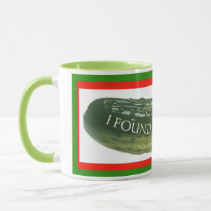 Pickle Award Mug Christmas Party Game Prize